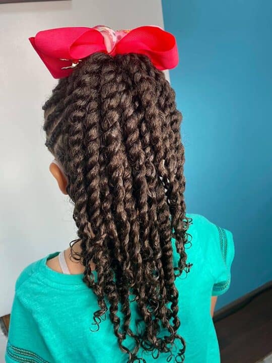 Little girls hair by Daisy